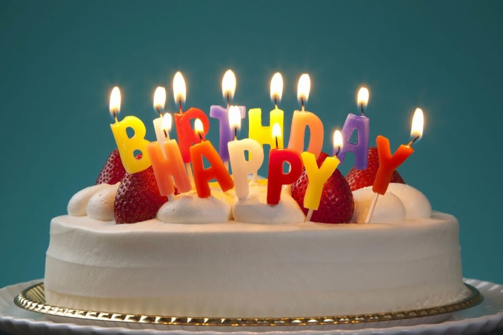 Klassisk bursdagskake